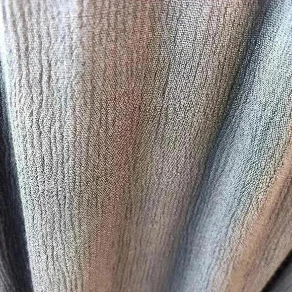 Umgee USA Medium Oversized Purple babydoll Boho Blouse Gauze Lace button back - Picture 3 of 6